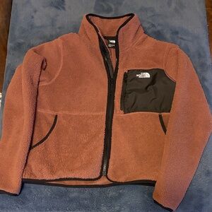 The North Face Women’s Yumiori Off Peak Full Zip Fleece Jacket Rosy/Mauve, Sz M